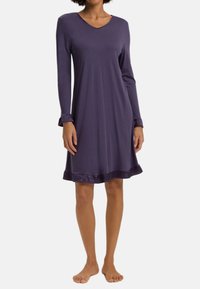Hanro CLAIRE - Camicia da notte - blue stone