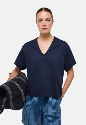 Monoprix, T-shirt imprimé - marine
