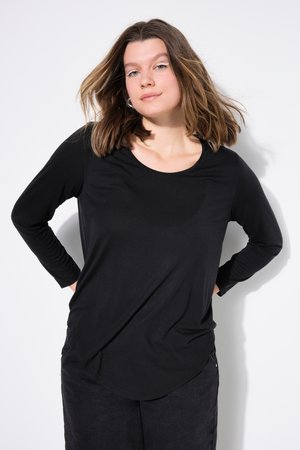 Studio Untold, Langarmshirt - black