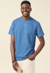 BONOBO Jeans KURZÄRMELIGES - T-shirt basic - bleu foncé
