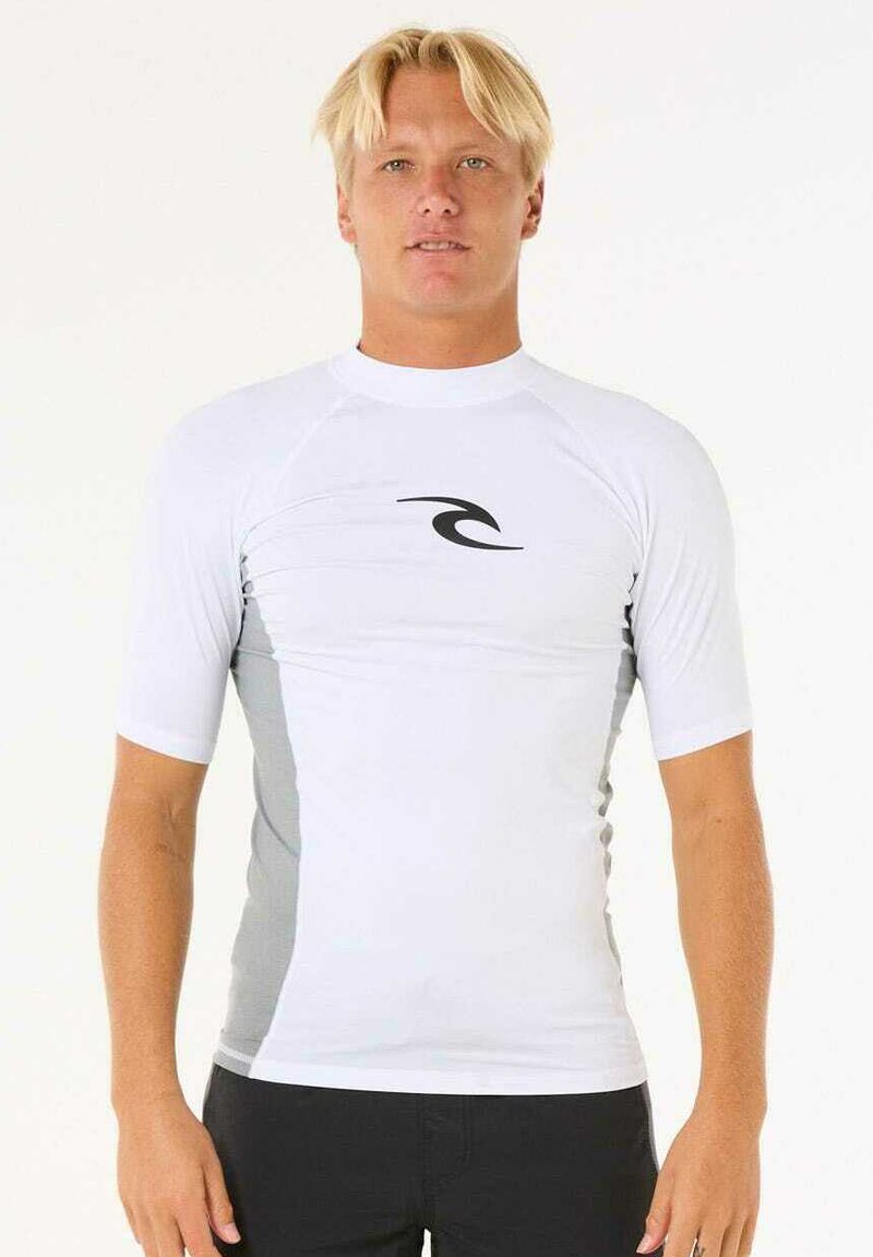 Rip Curl WAVES PERF - Camiseta estampada - white