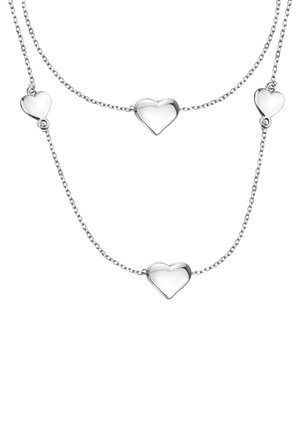 HEART - Halskæder - silver coloured