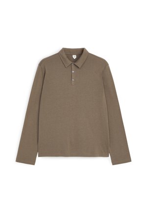 ARKET, ARKET LIGHTWEIGHT POLO SHIRT - Polo - brown
