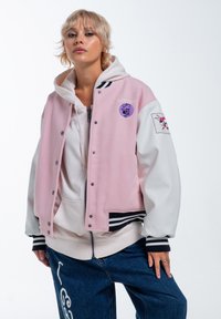 Ed Hardy LOVE WRAPPED VARSITY  - Bomber bunda - pink