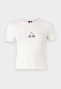 VMLILO BOX - Camiseta estampada - snow white