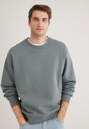 Mavi LANGARM CREW NECK - Sweatshirt - balsam green