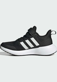 adidas Performance FORTARUN 2.0 CLOUDFOAM ELASTIC LACE STRAP - Zapatillas de entrenamiento - core black cloud white core black