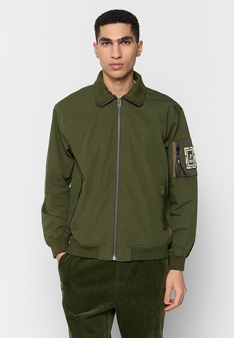 Scotch & Soda Bomberjacks donkergroen