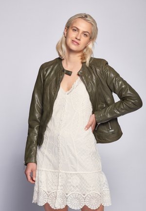 Maze GRENADA - Leren jas -  green