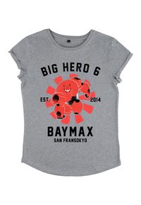 Henry Tiger BIG HERO 6 MOVIE BAYMAX COLLEGIATE - T-shirt z nadrukiem