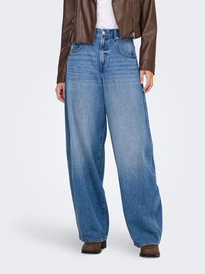 Wide Leg - medium blue denim