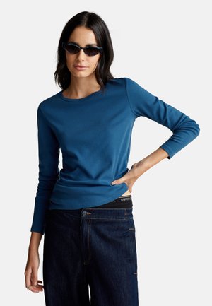 United Colors of Benetton T-shirt à manches longues - blue