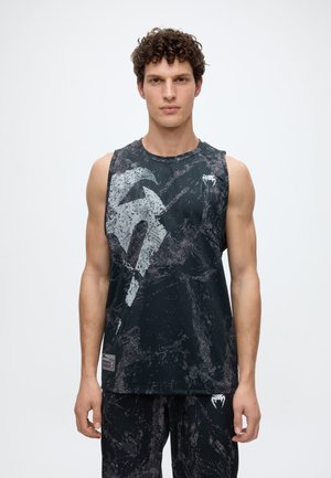 Venum, RAGE & WORKOUT TANK TOP - Топ - black/grey