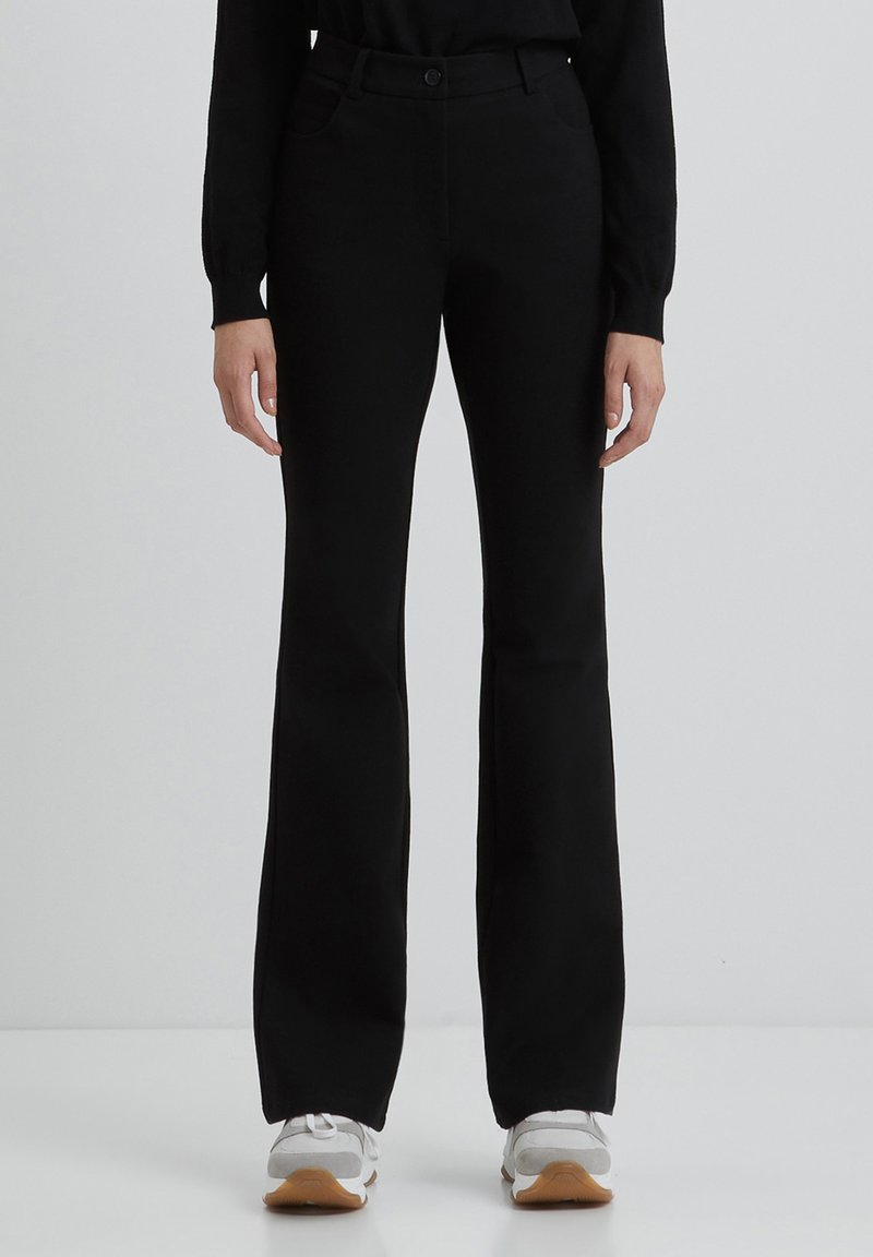 SIMORRA SLACKS NIKY - Stoffhose - black/schwarz - Zalando.at