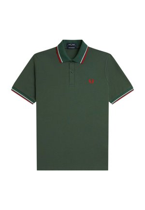 Fred Perry, TWIN TIPPED SHIRT COL 145 - Polo - green
