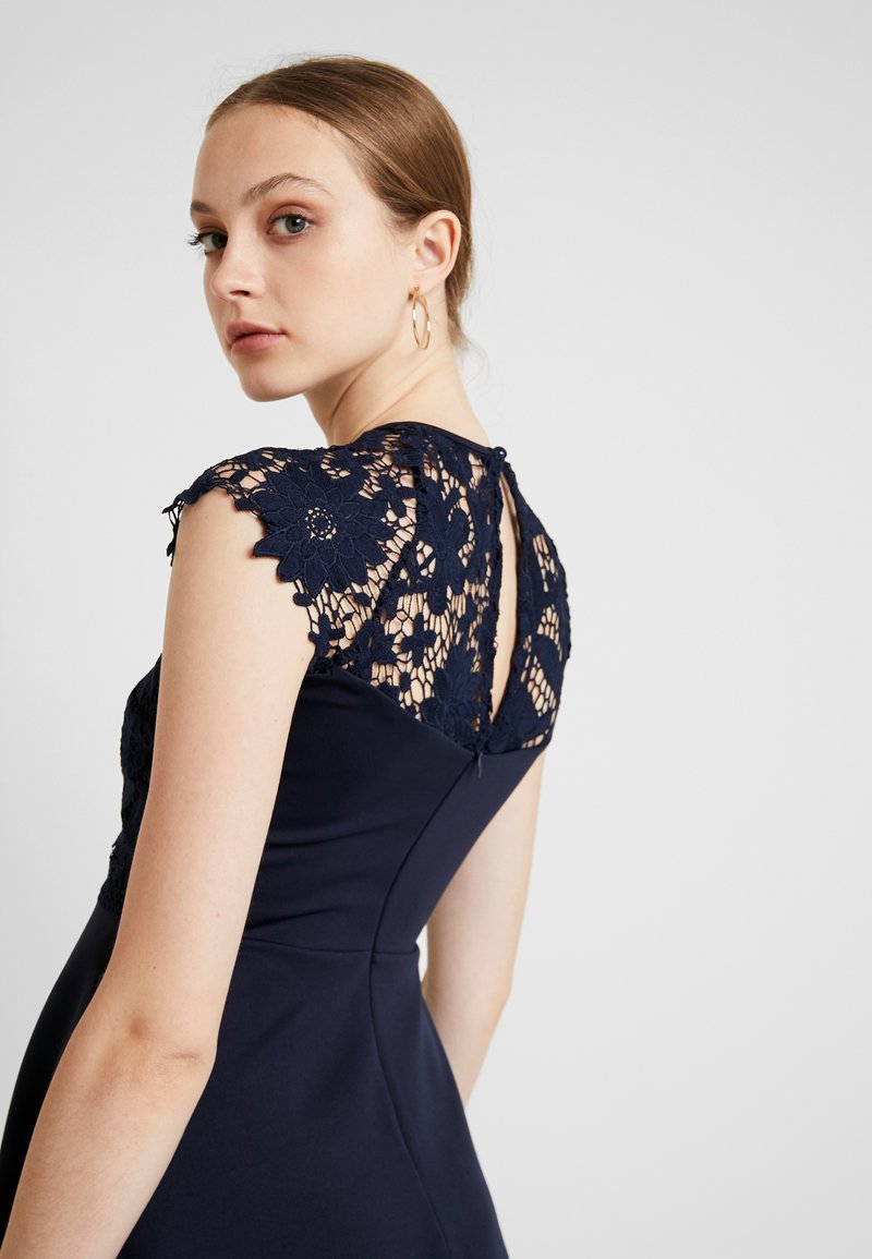 Sista Glam Ivey Robe De Soiree Navy Bleu Marine Zalando Fr