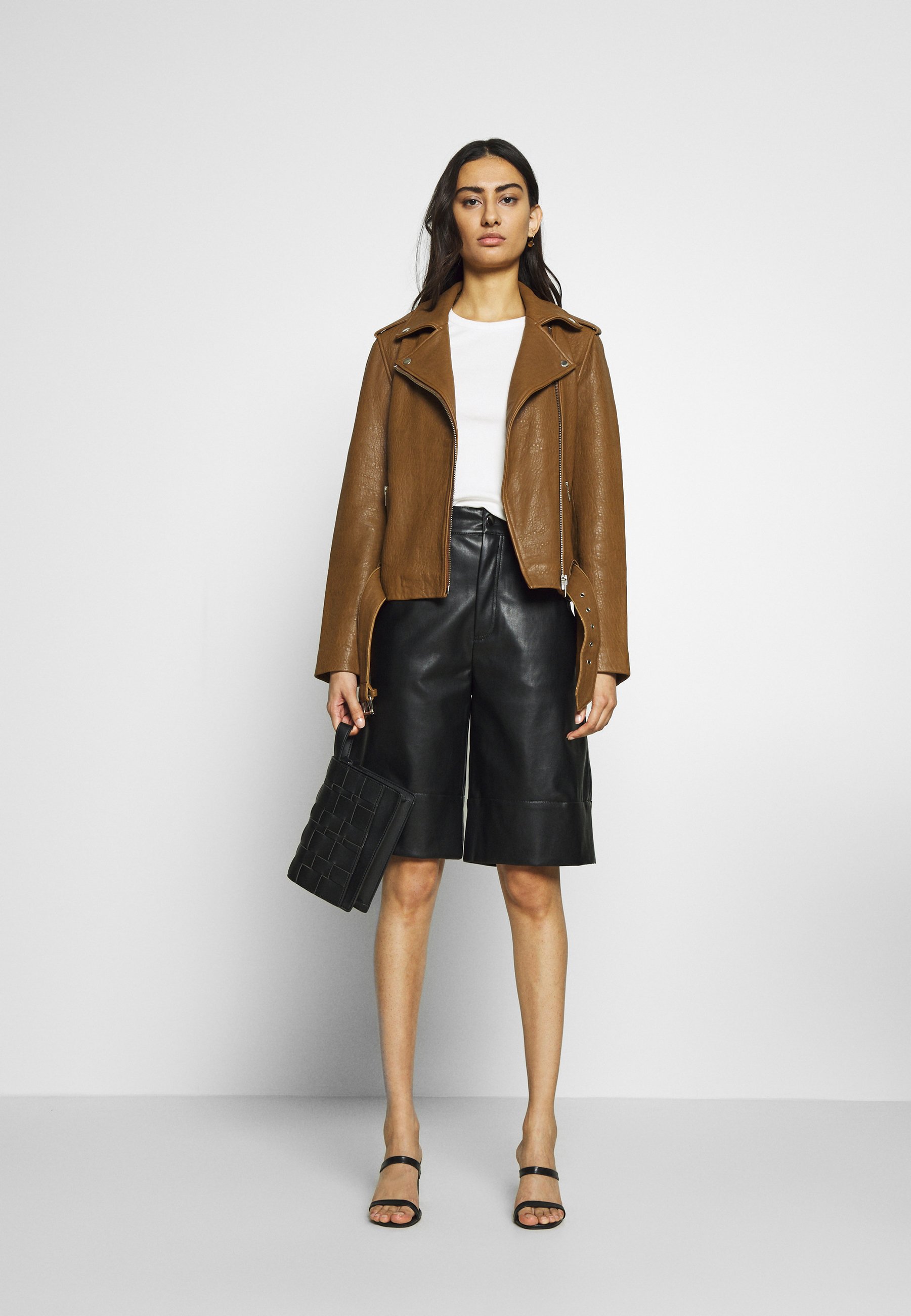 Gestuz JACKET Skinnjakke toffeebrun Zalando.no Gestuz JACKET Skinnjakke toffeebrun Zalando.no