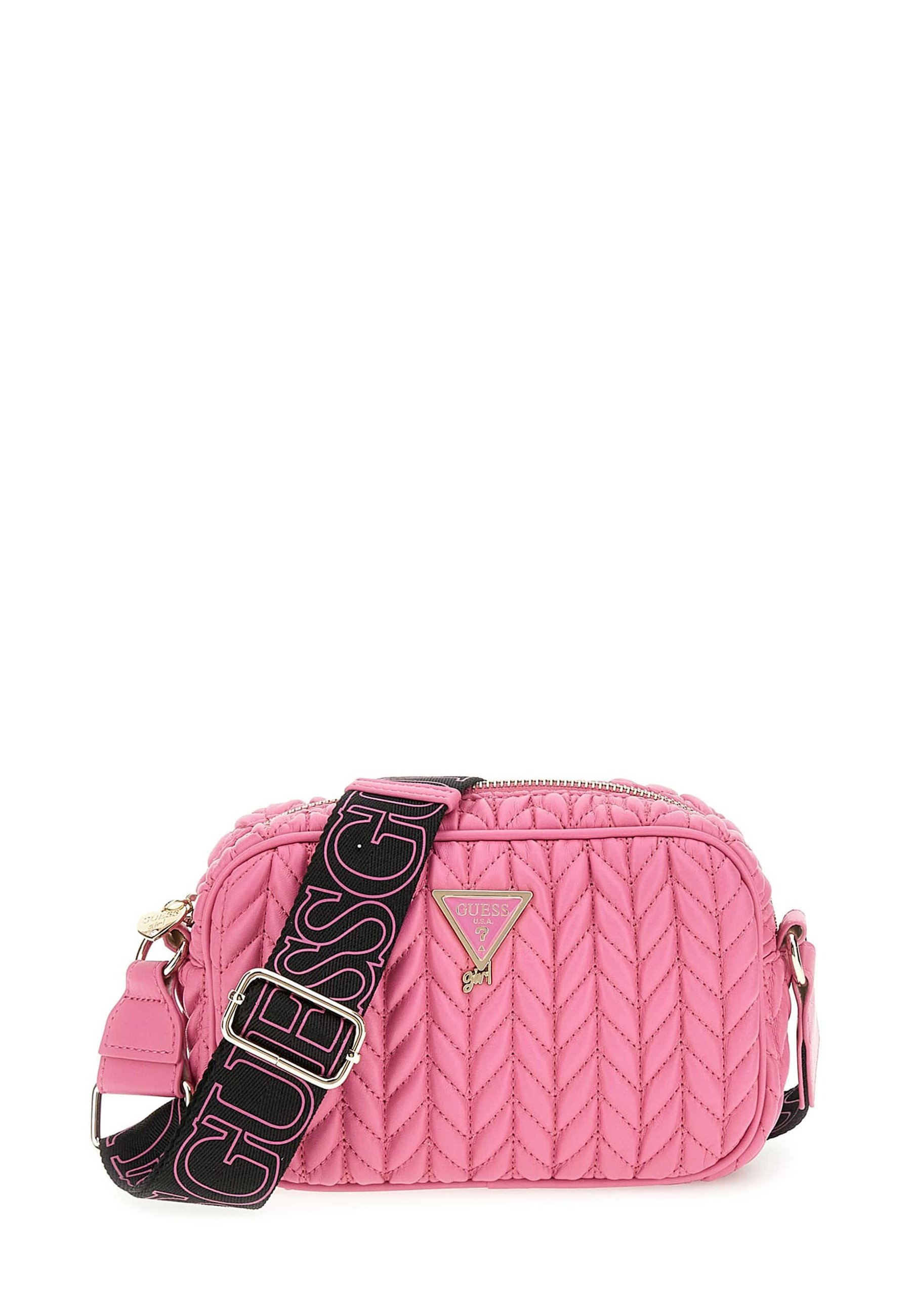 Guess QUILTED Cross body bag rose/pink Zalando