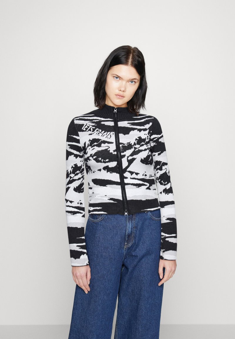 iets frans... SKI MOUNTAIN ZIP THROUGH JUMPER - Zip-up sweatshirt