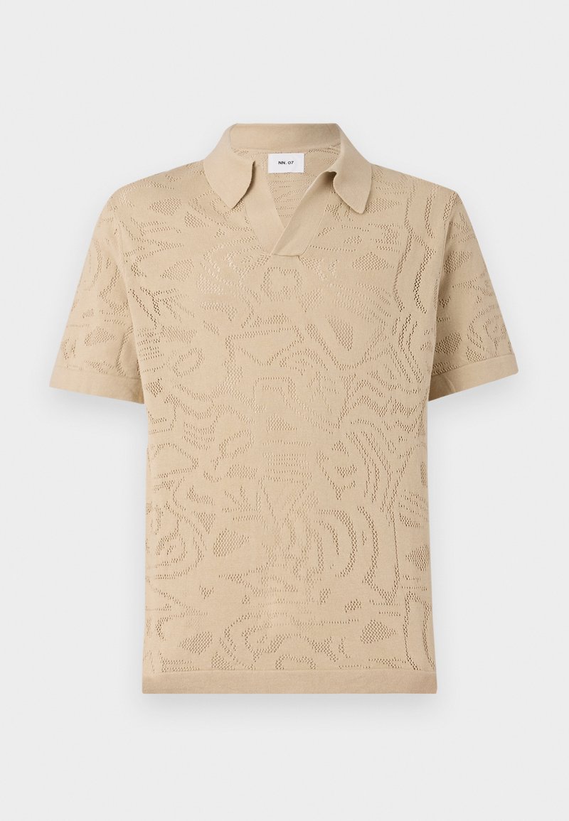 NN.07 T-shirt print zandkleur