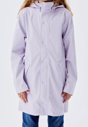 Name it NKNDRY RAIN LONG UNISEX - Regnjacka - pink