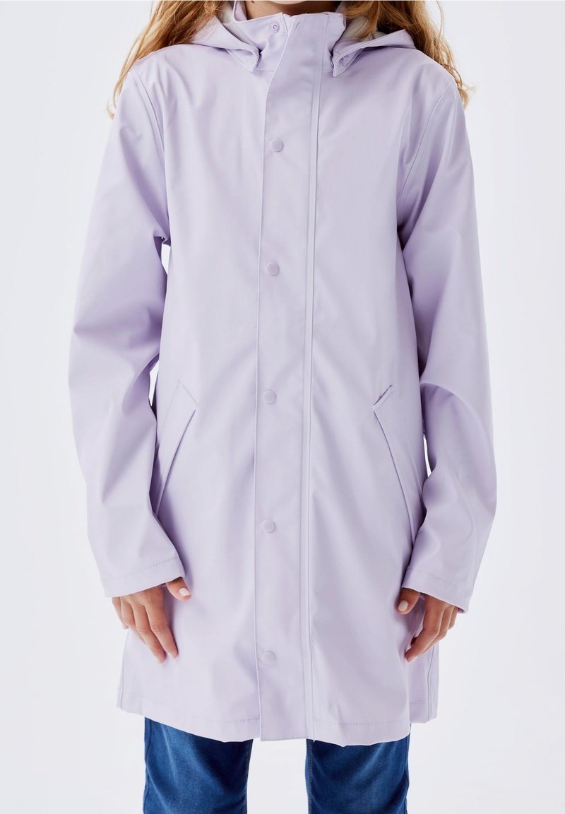 Name it NKNDRY RAIN LONG UNISEX - Impermeable - pink