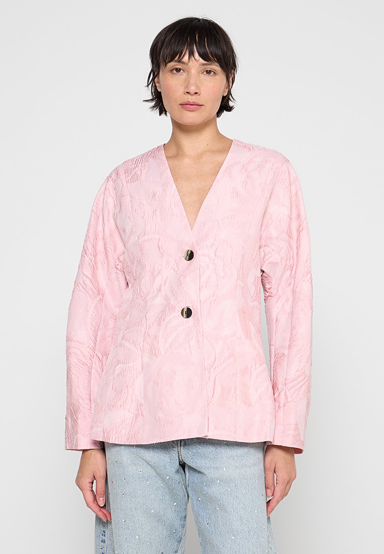 Ganni Blazer paars Ganni Blazer paars