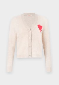 Cardigan - beige chine