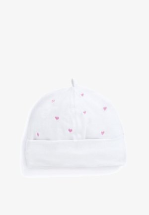 HEART EMBROIDERED - Megzta kepurė - pink