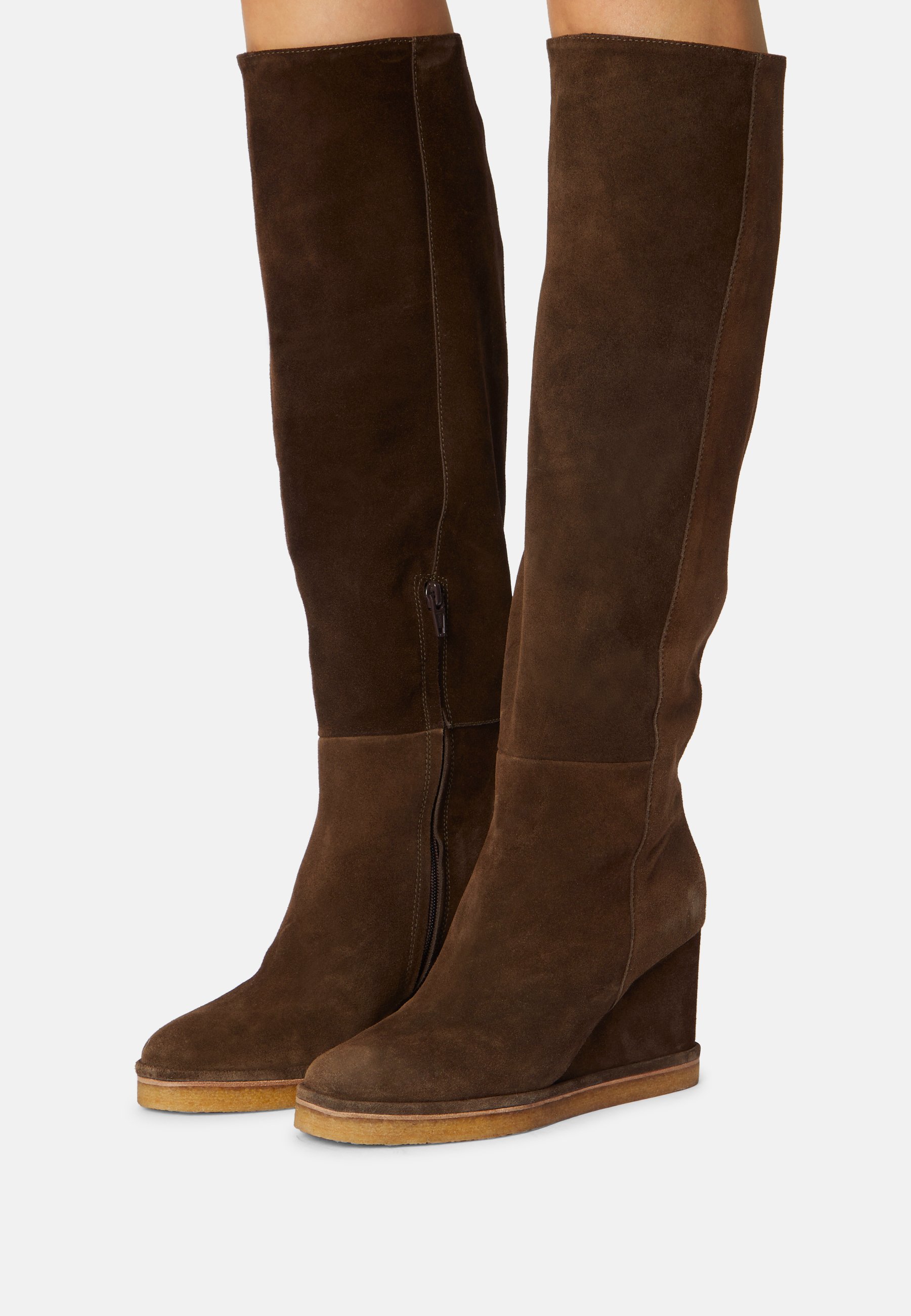 Billi Bi Platform boots - moro/green 
