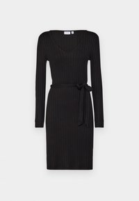 VIDIVIA V-NECK  - Robe pull - black beauty