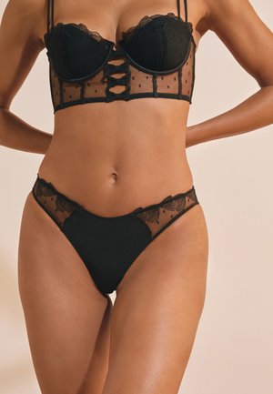 Etam, DEMOISELLE - Perizoma - black