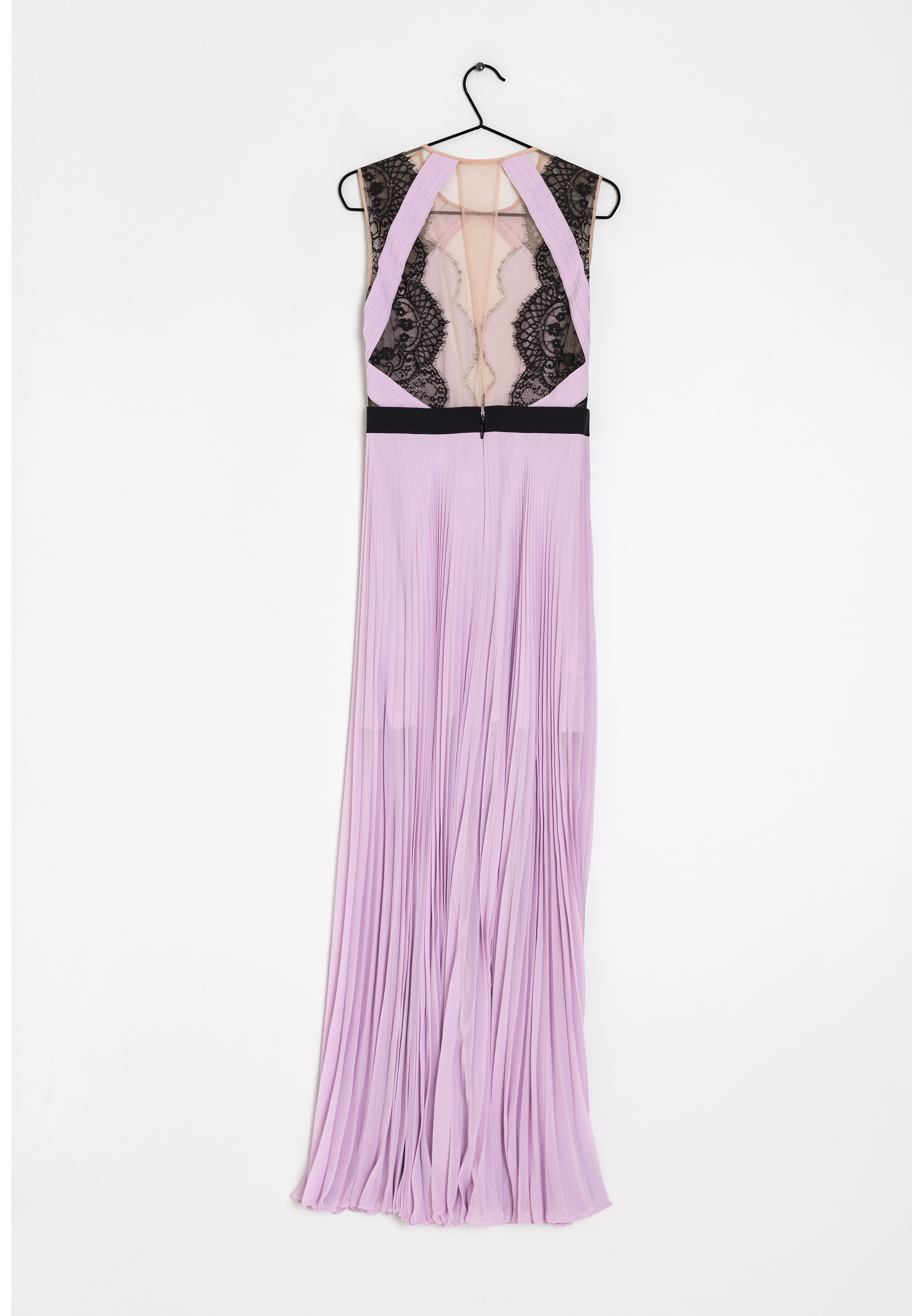 Robe Cocktail BCBGMAXAZRIA Violette à Volants Et Perles - Taille 4 - Neuve Avec étiquettes
