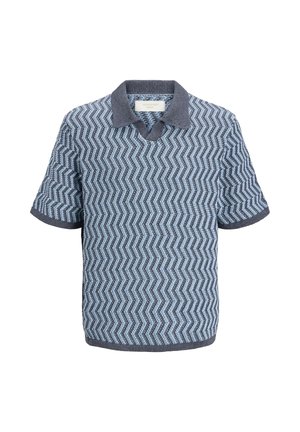 Jack & Jones, Knitted Plus Size Knitted - Polo - odyssey gray