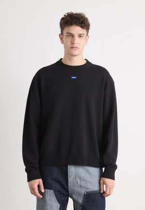 HUGO SAN CASEY - Strikkegenser - black