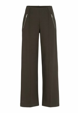 Cellbes of Sweden, WIDE TROUSERS IN PUNTO DI ROMA JERSEY - Træningsbukser - brown