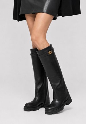 Salinyang, SALINYANG DAMEN STIEFEL STIEFEL - Platform boots - schwarz
