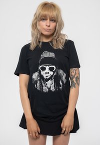 Paradiso Clothing KURT COBAIN SUNGLASSES PORTRAIT - Print T-shirt - black