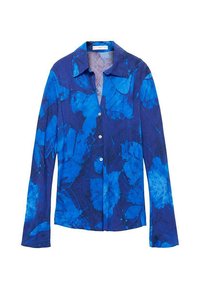 Mango Button-down blouse - dark blue