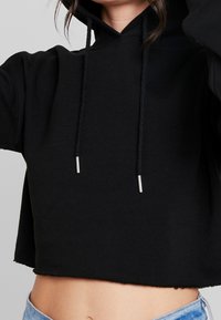 Nly by Nelly Felpa con cappuccio - black