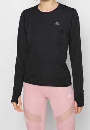 Long sleeved top - black