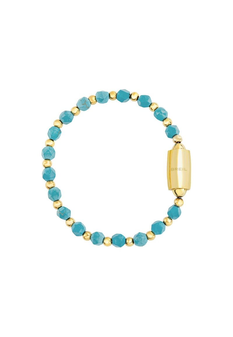 Breil Bracciale Donna Magnetic System Small Planets - Acciaio Lucido Oro Con 7 Perle D'Acqua Dolce, Chiusura Magnetica, 19,5 Cm - 6