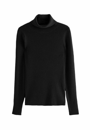 HIGH ROLL NECK TALL  - Pullover - black