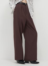 Calliope VITA ALTA - Pantalon classique - marrone