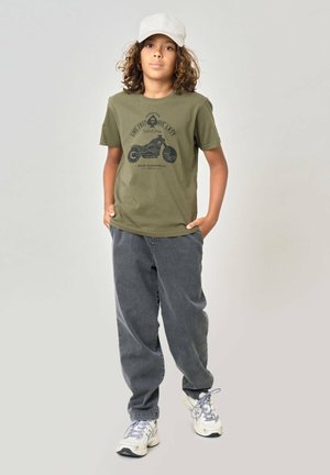 DEELUXE, DEELUXE ORIGINAL T-SHIRT PARK - T-shirt imprimé - khaki