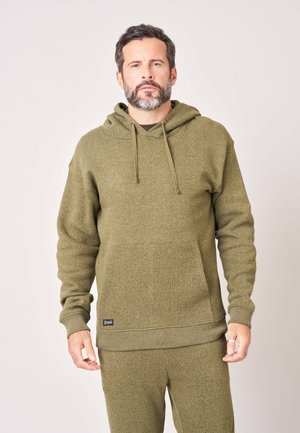 DEELUXE, DEELUXE ORIGINAL SCHWEISS DAPPERON - Hoodie - dunkles khaki