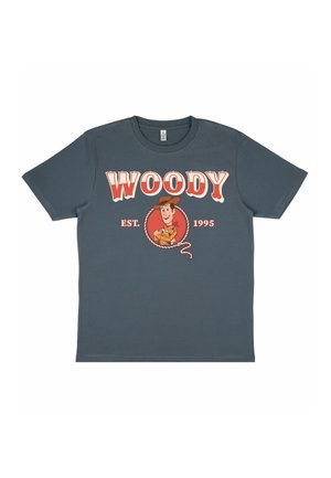 Henry Tiger, TOY STORY  LOCKUP - T-shirt con stampa - light charcoal