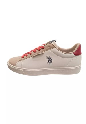 CODY - Sneakers basse - bianco e rosso