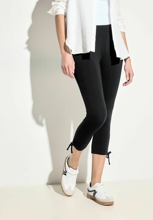 Leggings - Trousers - black