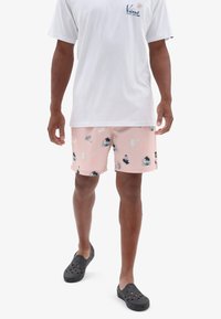 Vans PRIMARY PRINT ELASTIC WAIST BOARD - Bañador corto - medium pink